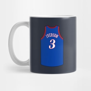 Allen Iverson Philadelphia Jersey Qiangy Mug